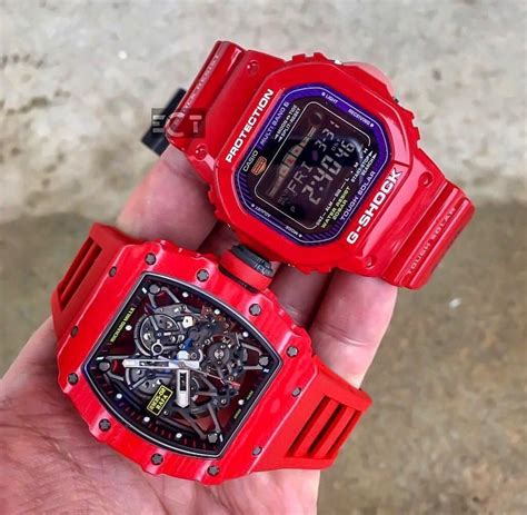 rolex vs g shock